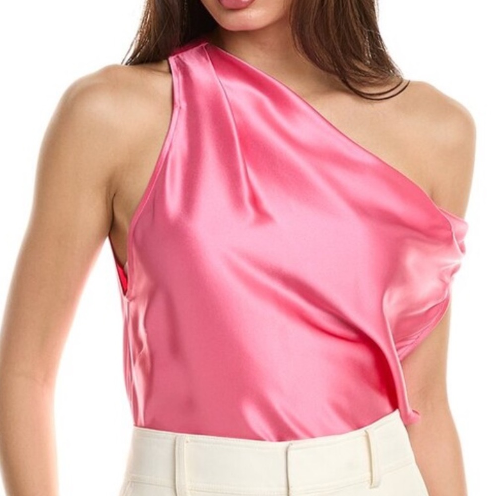 The Sei Silk Off-The-Shoulder Top